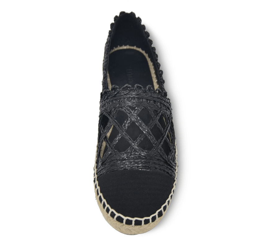 Espadrille Slip-On Flats - Kaitlyn Pan Shoes