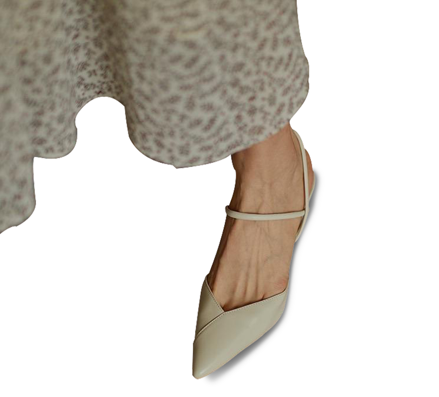 Gabby Plated French Heel Sandals - Kaitlyn Pan Shoes