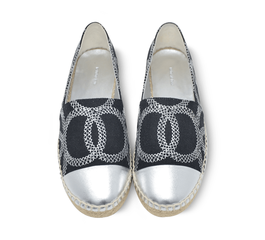 Kaisa Two Tone Slip-On Espadrille - Kaitlyn Pan Shoes