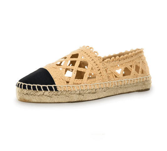 Espadrille Slip-On Flats - Kaitlyn Pan Shoes