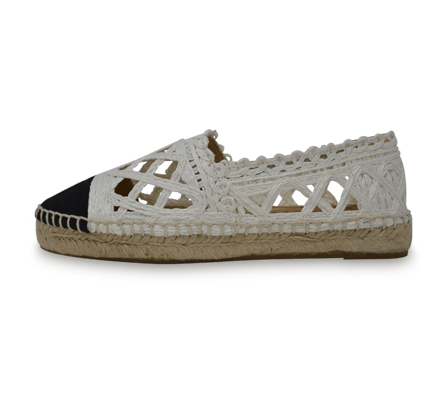 Espadrille Slip-On Flats - Kaitlyn Pan Shoes