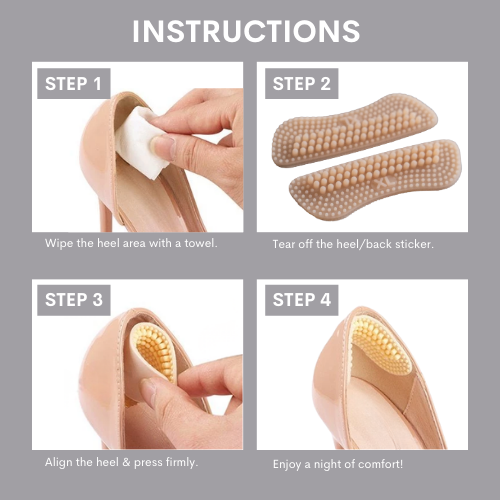Magic Narrow Heel Grippers