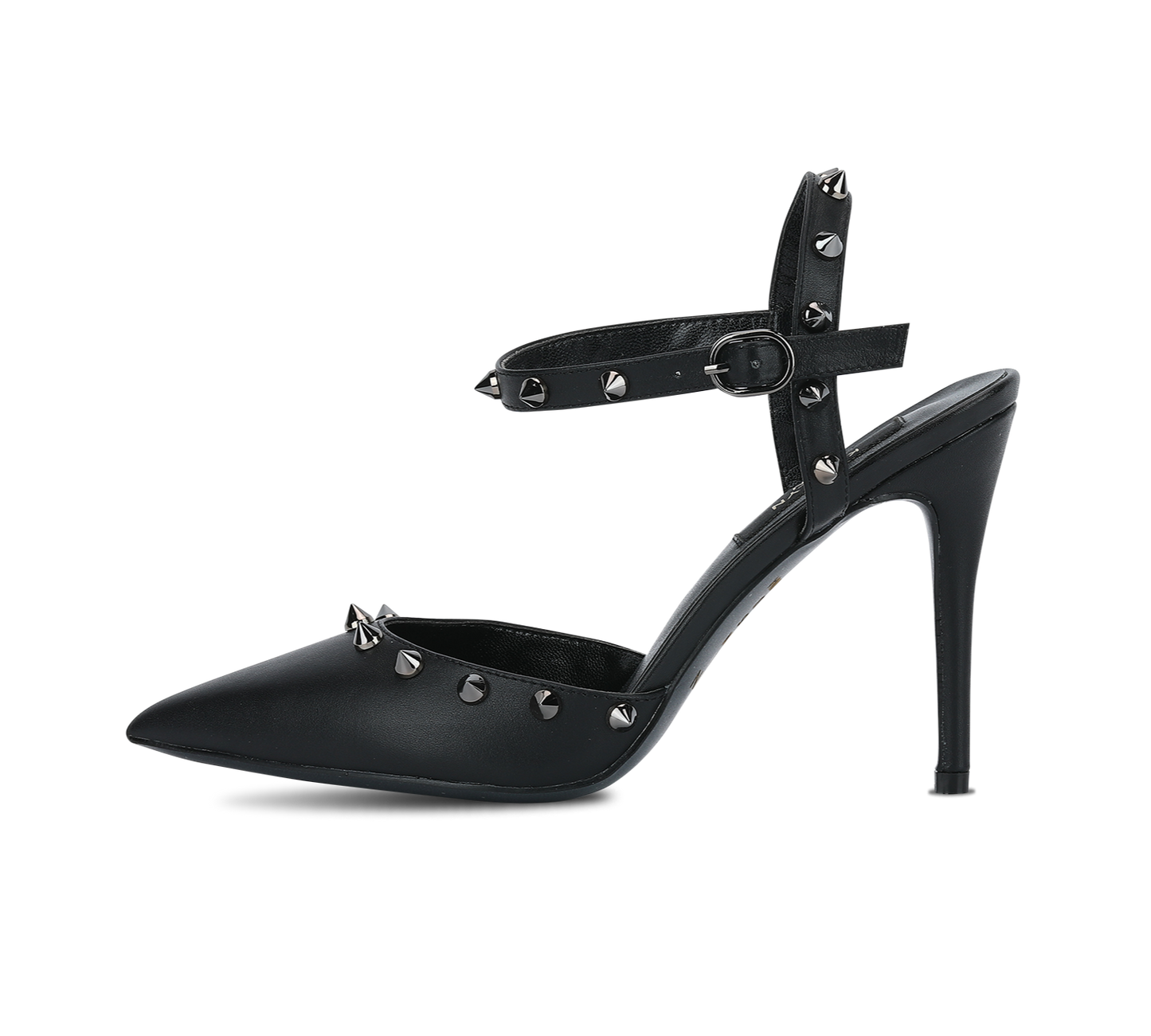 Studded High Heel Slingbacks - Kaitlyn Pan Shoes