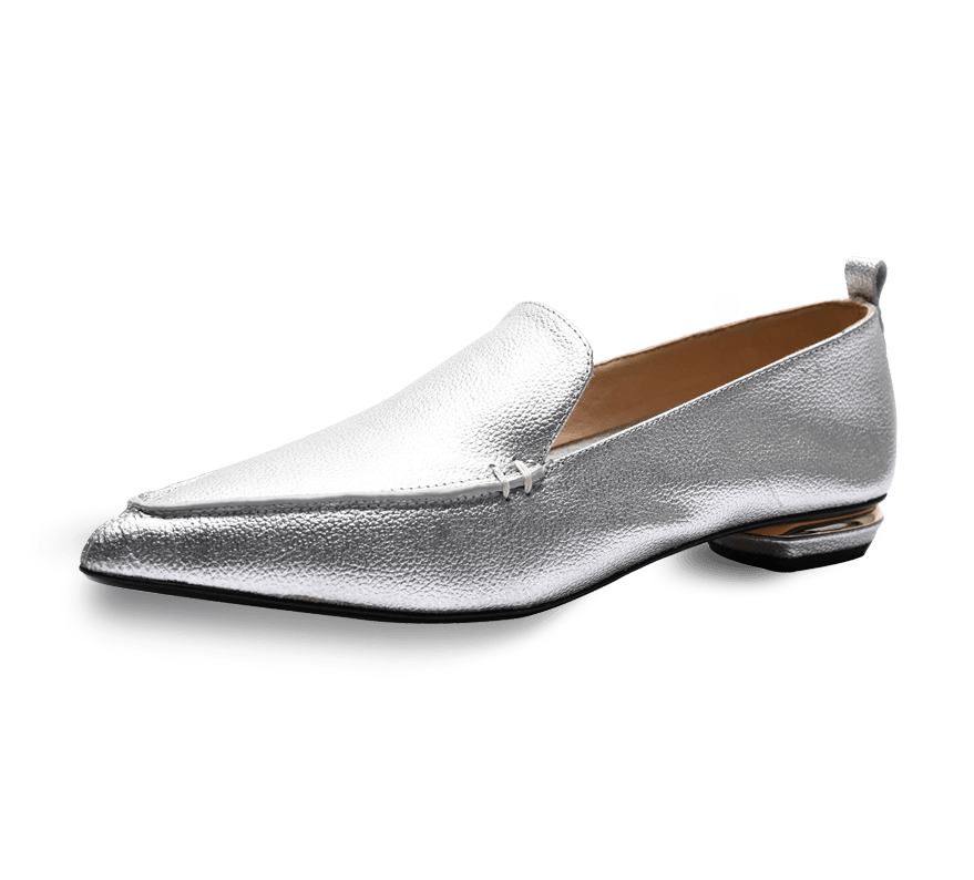 Octavia Beveled Heel Loafer - Kaitlyn Pan Shoes