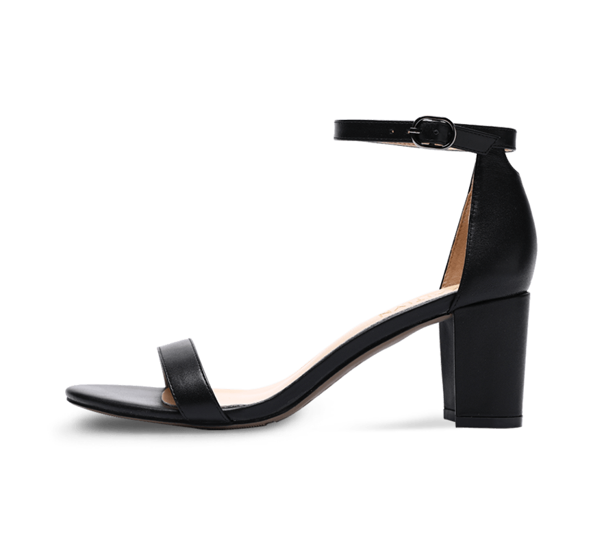 Hannah Block Mid Heel Sandals - Kaitlyn Pan Shoes