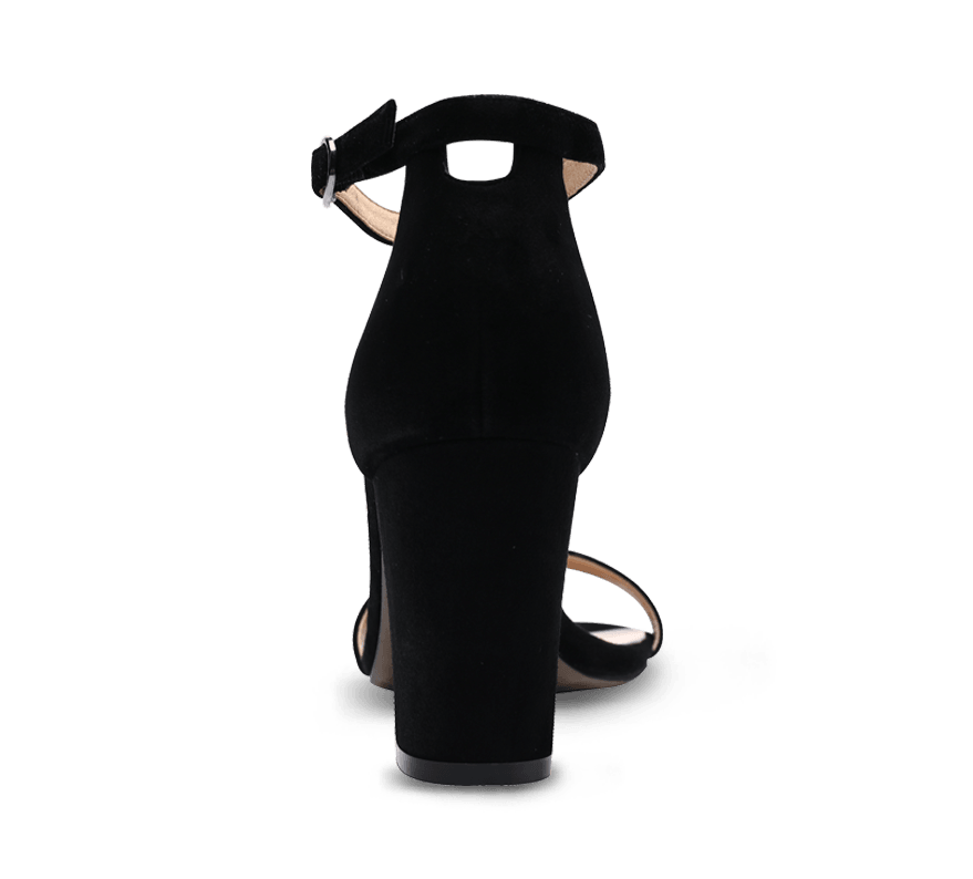 Heather Block High Heel Sandals - Kaitlyn Pan Shoes