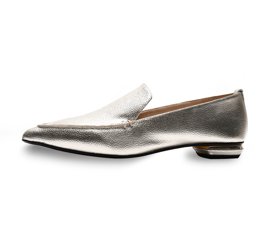 Octavia Beveled Heel Loafer - Kaitlyn Pan Shoes