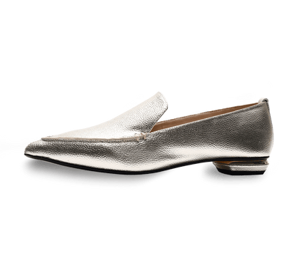 Octavia Beveled Heel Loafer - Kaitlyn Pan Shoes