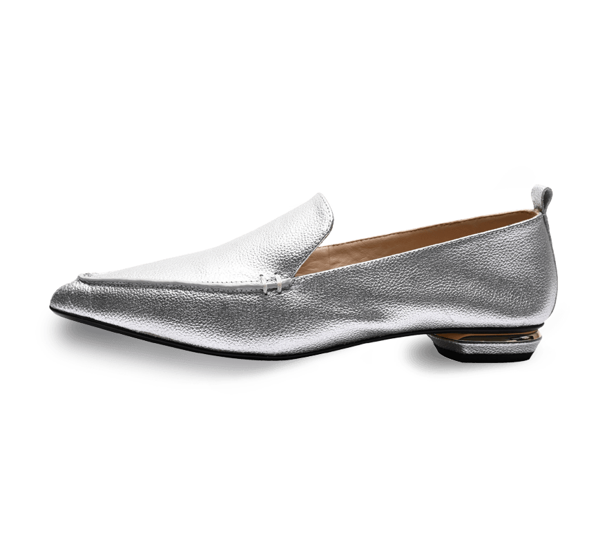 Octavia Beveled Heel Loafer - Kaitlyn Pan Shoes