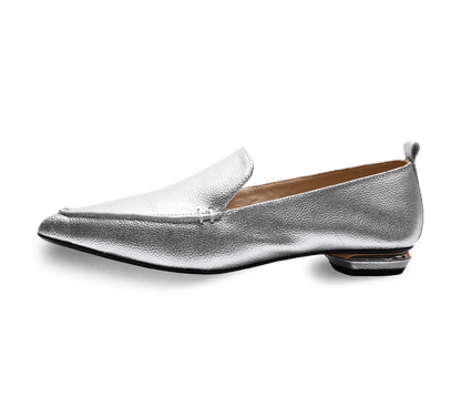 Octavia Beveled Heel Loafer - Kaitlyn Pan Shoes