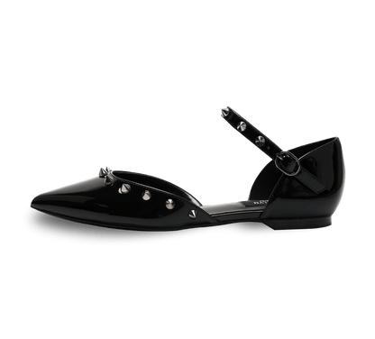 Spiky D'orsay Flats - Kaitlyn Pan Shoes