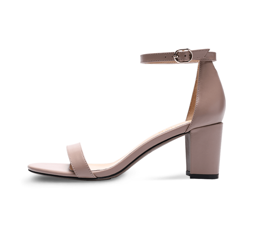 Hannah Block Mid Heel Sandals - Kaitlyn Pan Shoes
