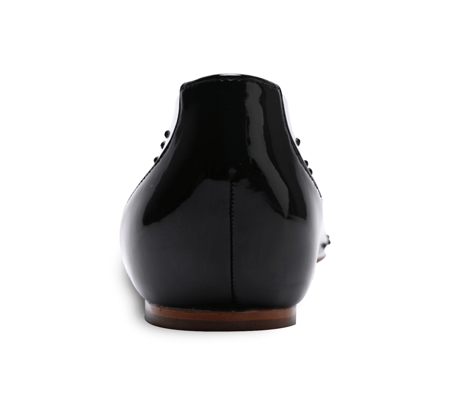 Gypsophila PVC Crystal Flats - Kaitlyn Pan Shoes