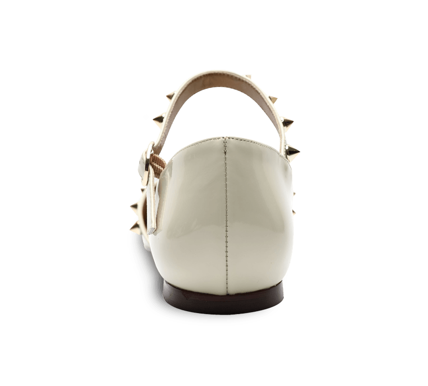 Spiky D'orsay Flats - Kaitlyn Pan Shoes