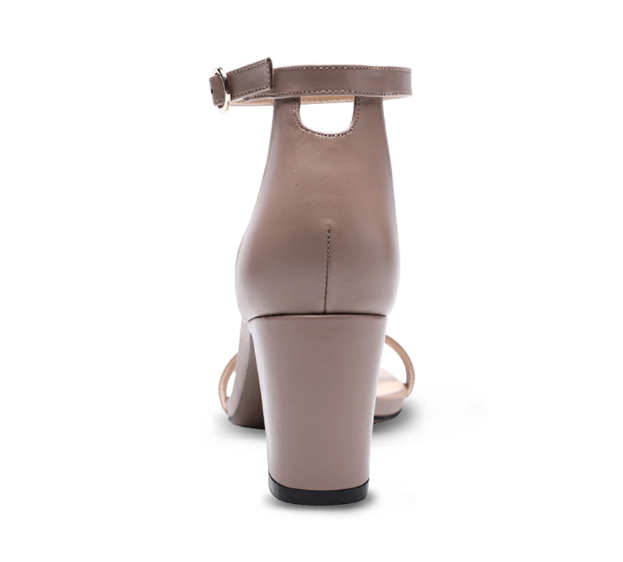 Hannah Block Mid Heel Sandals - Kaitlyn Pan Shoes