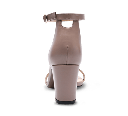 Hannah Block Mid Heel Sandals - Kaitlyn Pan Shoes