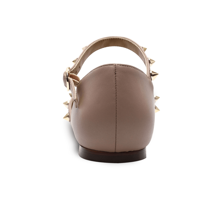 Spiky D'orsay Flats - Kaitlyn Pan Shoes