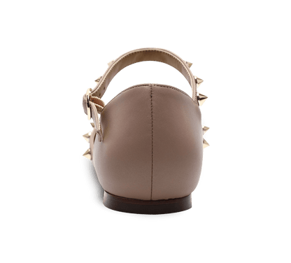 Spiky D'orsay Flats - Kaitlyn Pan Shoes