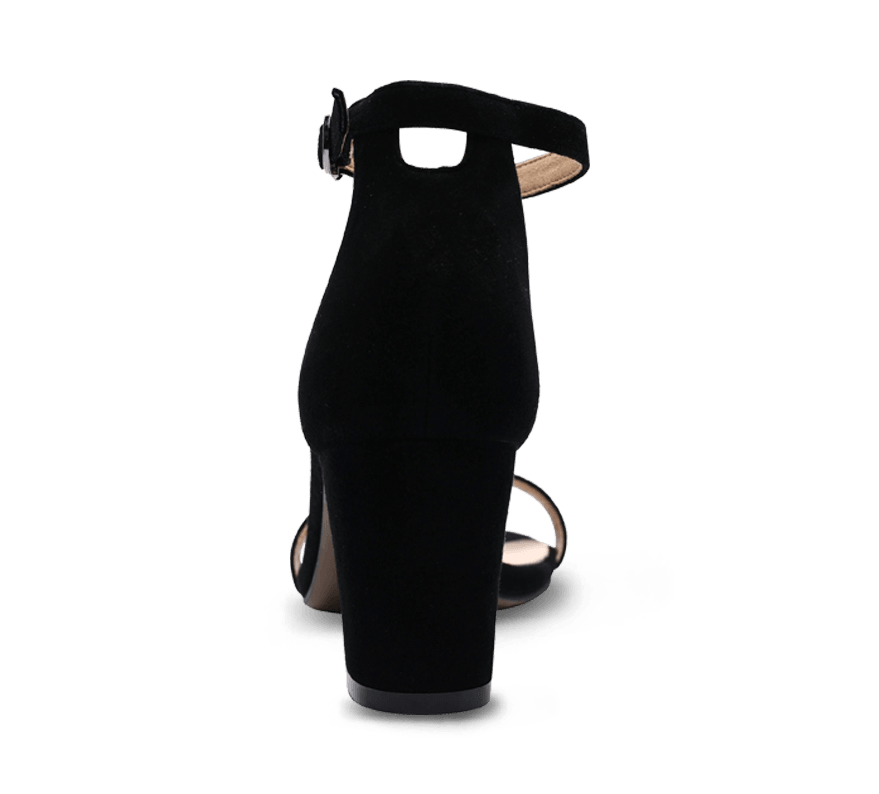 Hannah Block Mid Heel Sandals - Kaitlyn Pan Shoes