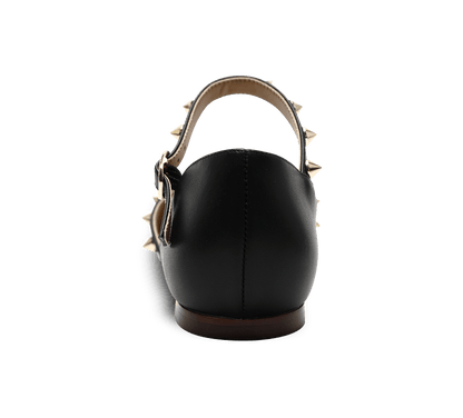 Spiky D'orsay Flats - Kaitlyn Pan Shoes