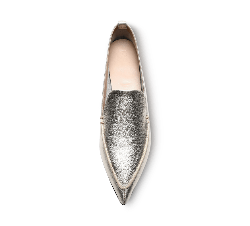 Octavia Beveled Heel Loafer - Kaitlyn Pan Shoes