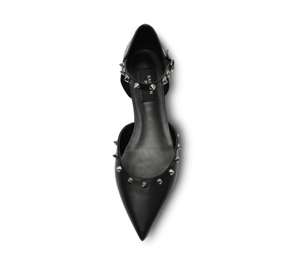 Spiky D'orsay Flats - Kaitlyn Pan Shoes