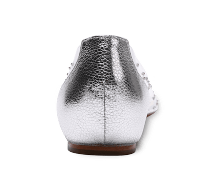 Gypsophila PVC Crystal Flats - Kaitlyn Pan Shoes