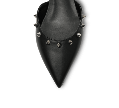Spiky D'orsay Flats - Kaitlyn Pan Shoes