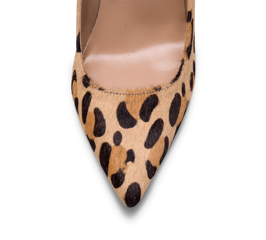 Callie High Heel Leather Stiletto Pumps - Kaitlyn Pan Shoes