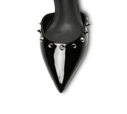 Spiky D'orsay Flats - Kaitlyn Pan Shoes