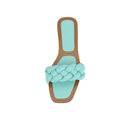 Braided Macaron Flats - Kaitlyn Pan Shoes