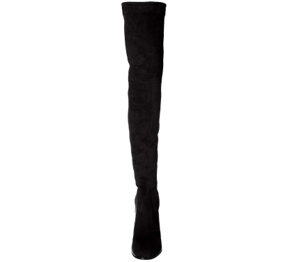 Paige Slim Fit Over The Knee Block Heel Boots - Kaitlyn Pan Shoes