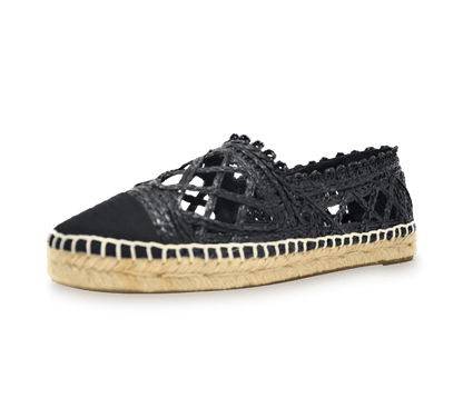 Espadrille Slip-On Flats - Kaitlyn Pan Shoes