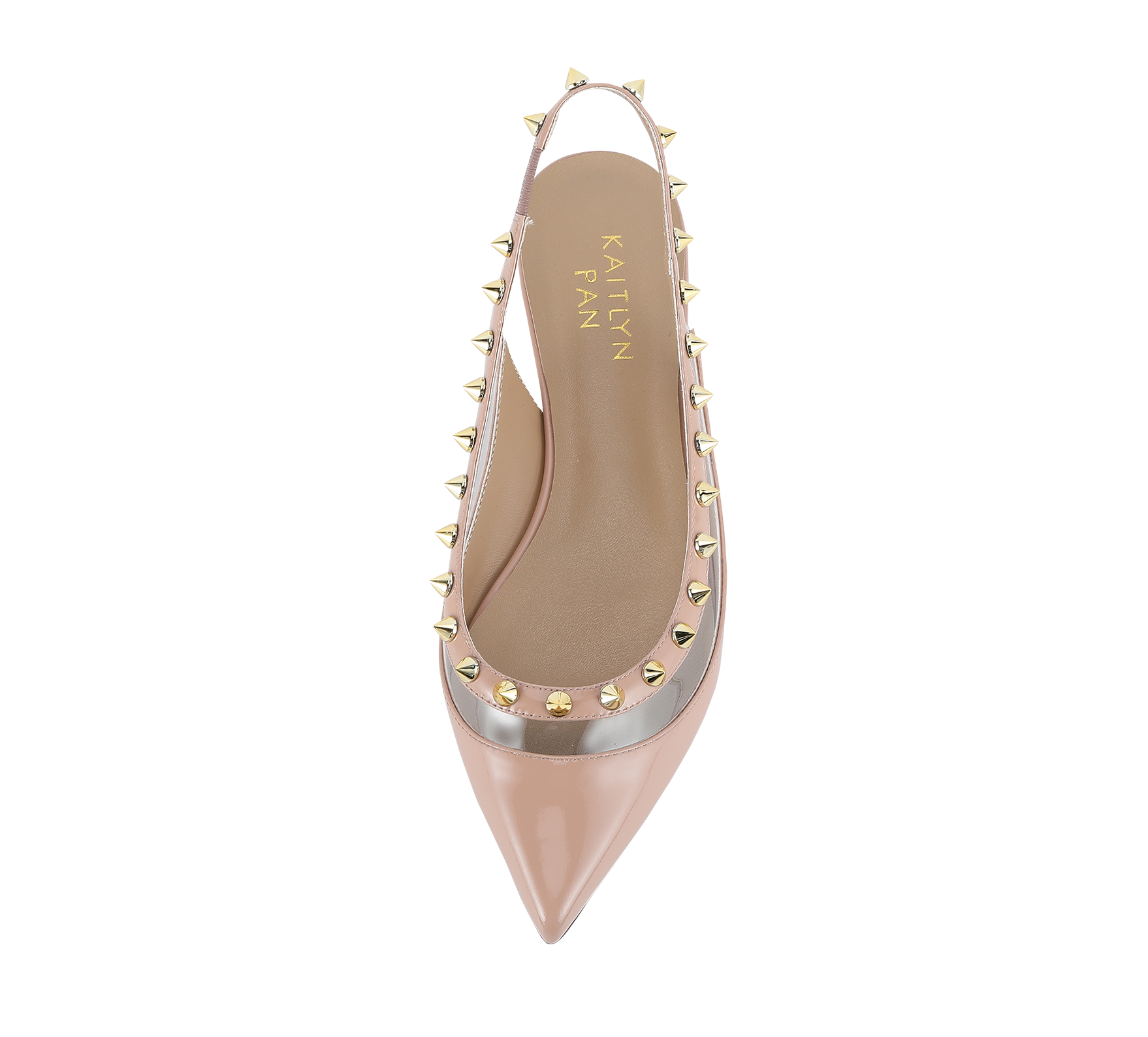 Valencia Spiky Pointed Toe Slingbacks - Kaitlyn Pan Shoes