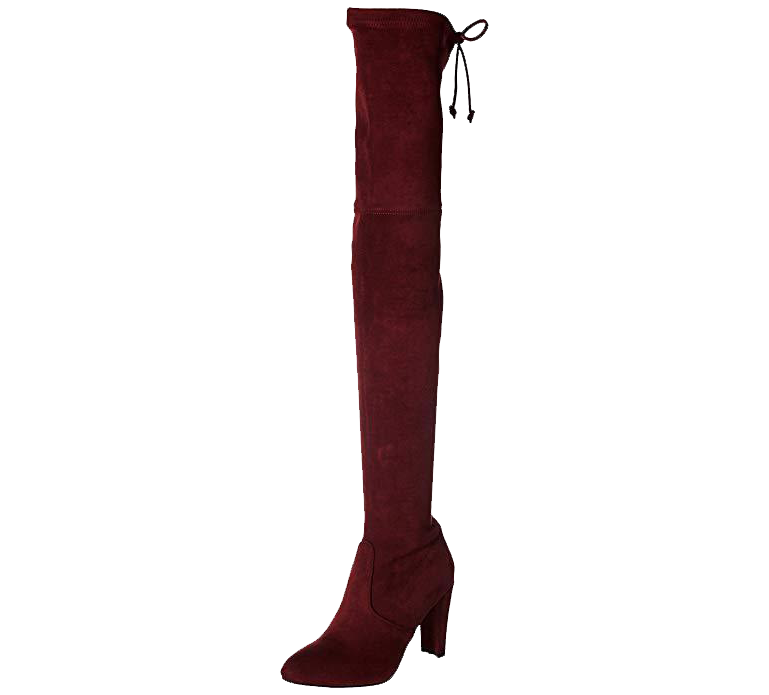 Pamela Slim Fit Over The Knee High Heel Boots - Kaitlyn Pan Shoes