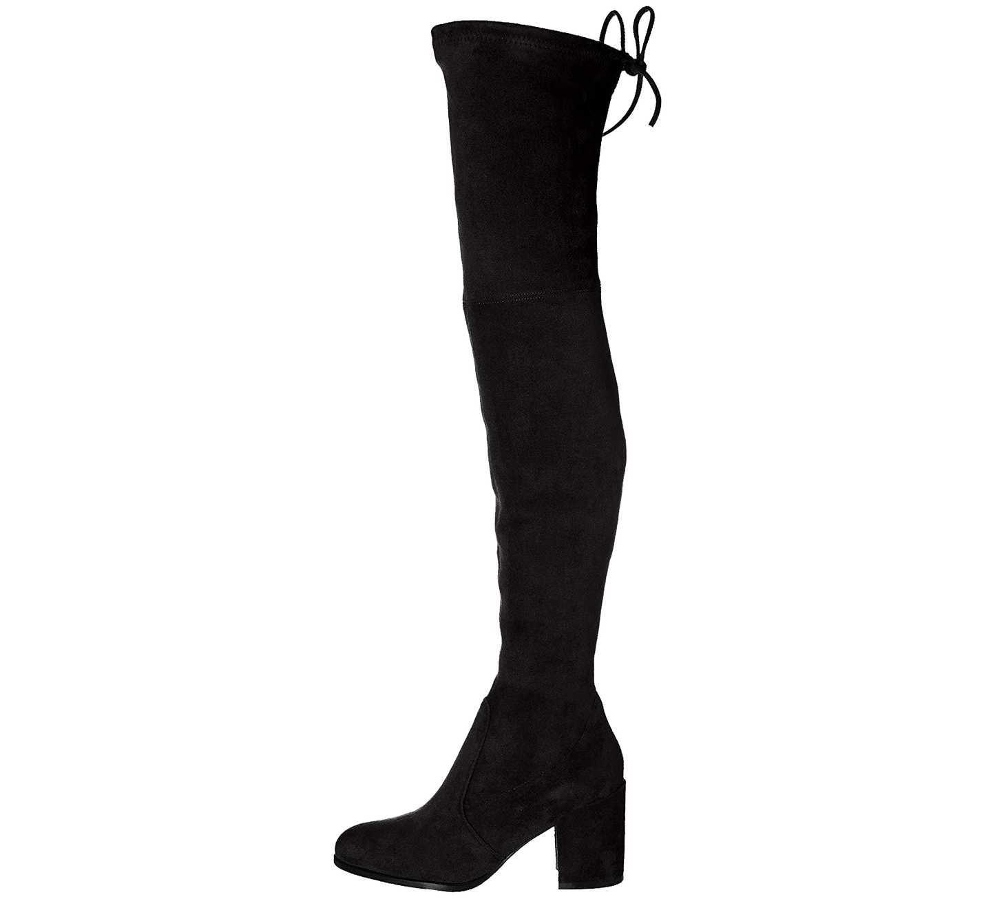 Paige Slim Fit Over The Knee Block Heel Boots - Kaitlyn Pan Shoes