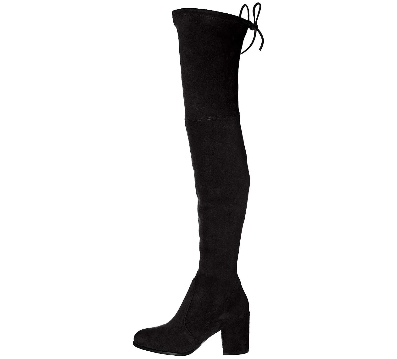 Paige Slim Fit Over The Knee Block Heel Boots - Kaitlyn Pan Shoes