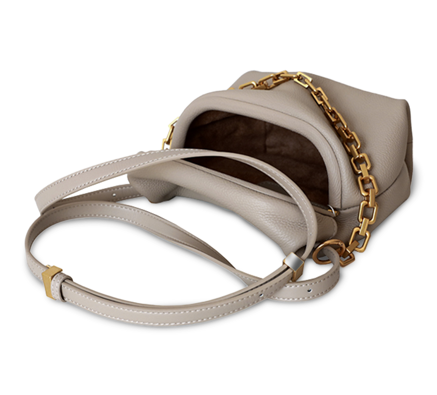 Aretha Cross Body Clip Saddle Bag - Kaitlyn Pan Shoes