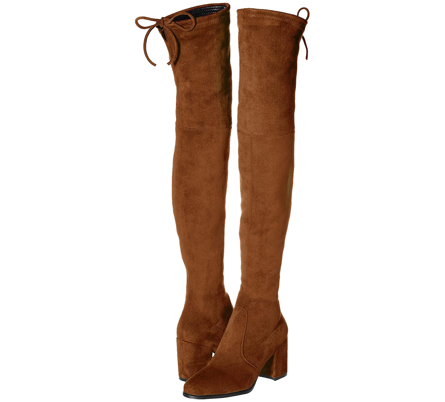 Paige Slim Fit Over The Knee Block Heel Boots - Kaitlyn Pan Shoes