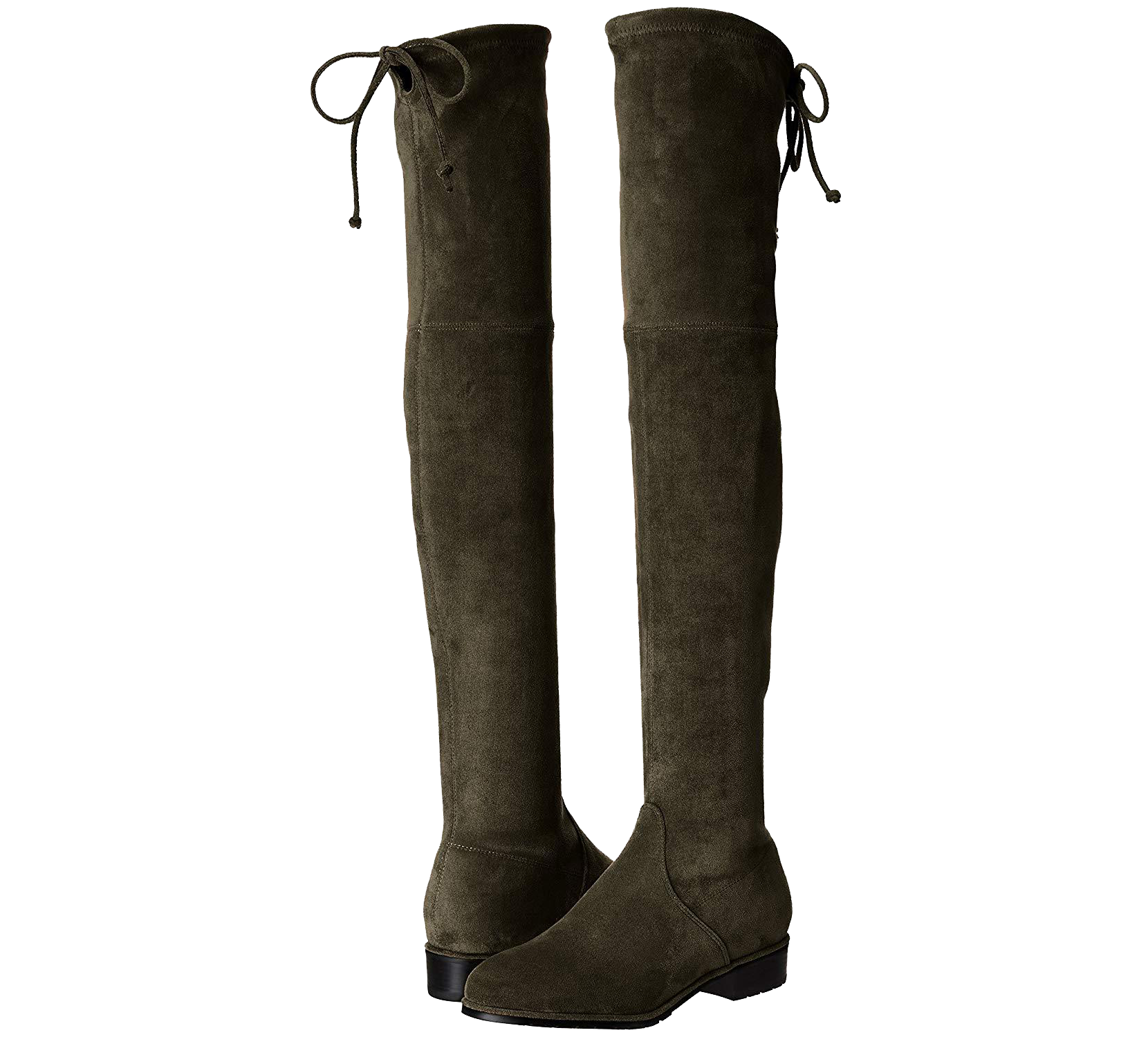 Paisley Slim Fit Over The Knee Flat Heel Boots - Kaitlyn Pan Shoes