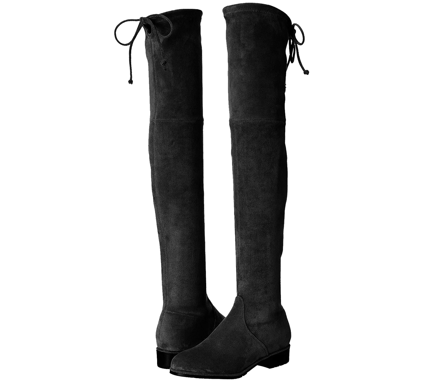 Paisley Slim Fit Over The Knee Flat Heel Boots - Kaitlyn Pan Shoes