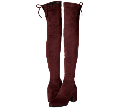 Paige Slim Fit Over The Knee Boots - Kaitlyn Pan Shoes