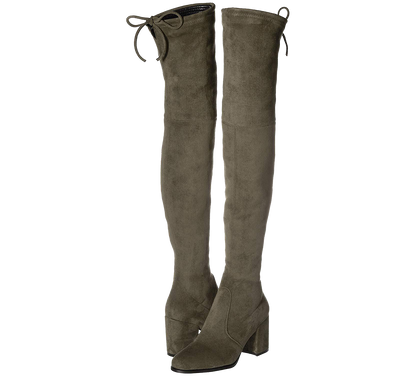Paige Slim Fit Over The Knee Boots - Kaitlyn Pan Shoes