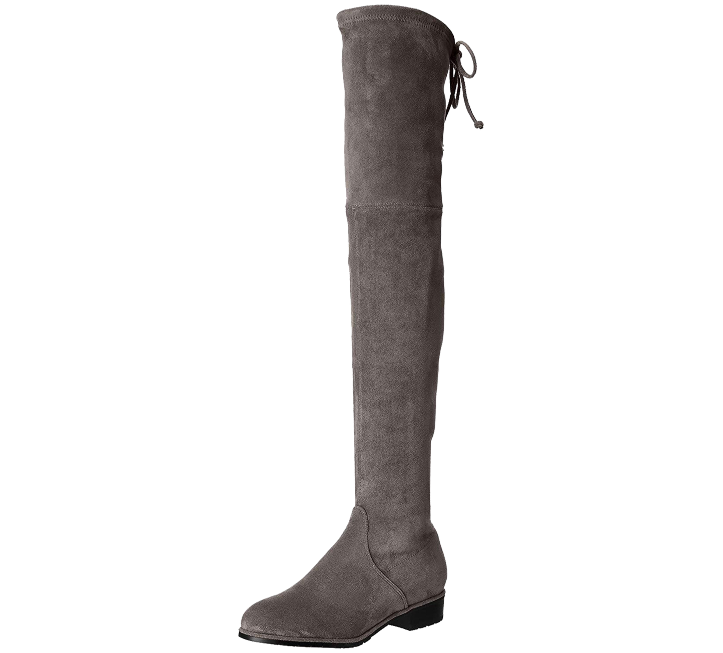 Paisley Slim Fit Over The Knee Flat Heel Boots - Kaitlyn Pan Shoes