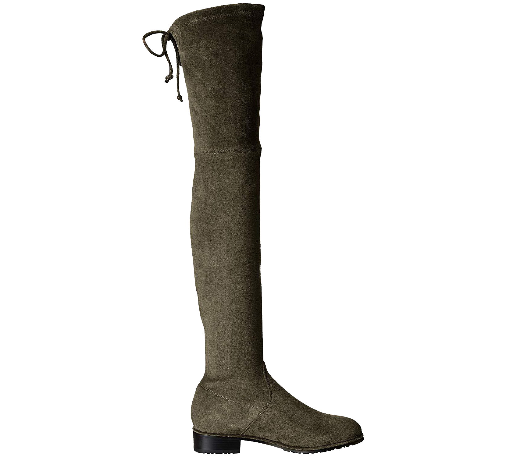 Paisley Slim Fit Over The Knee Flat Heel Boots - Kaitlyn Pan Shoes