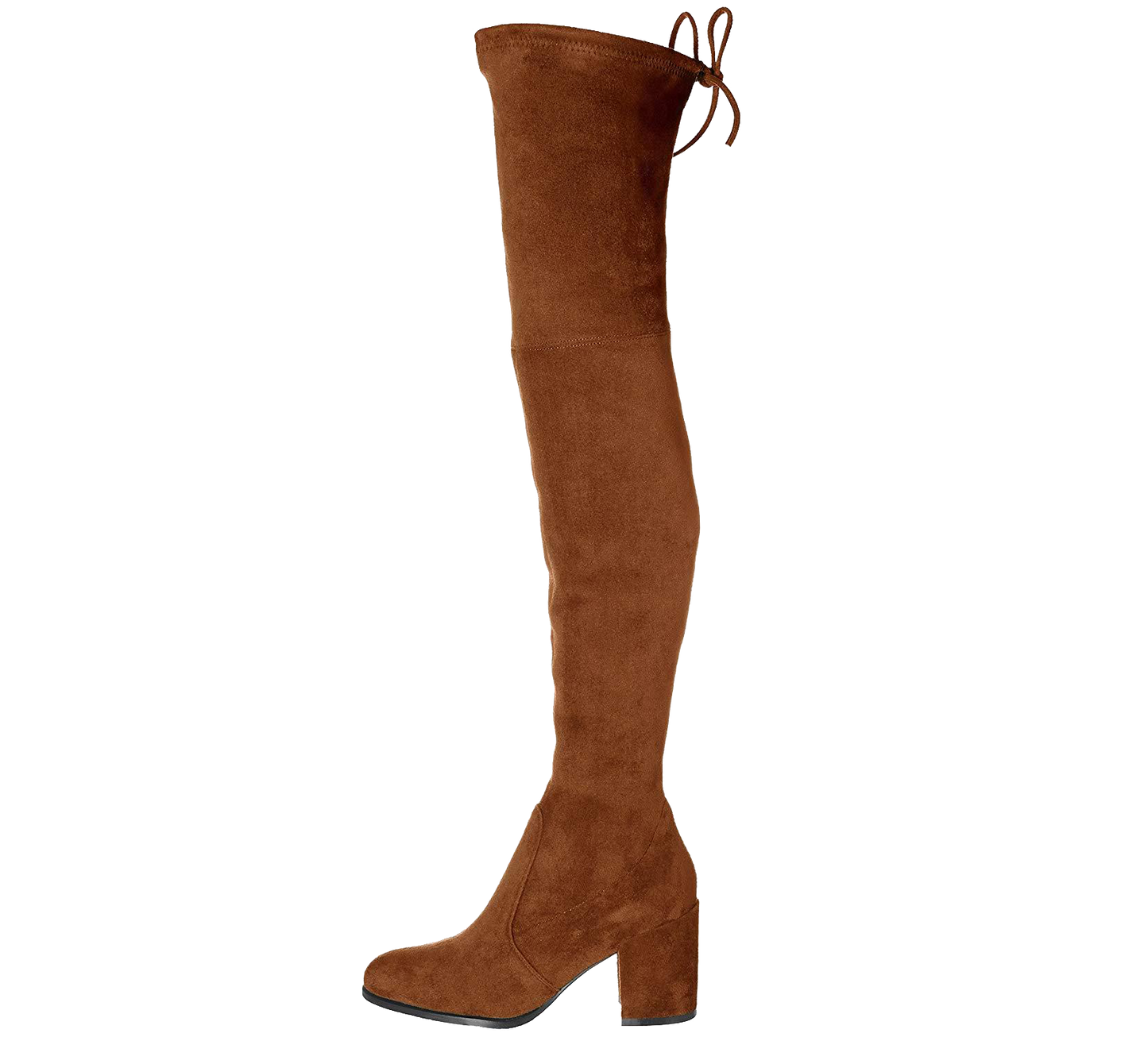Paige Slim Fit Over The Knee Block Heel Boots - Kaitlyn Pan Shoes