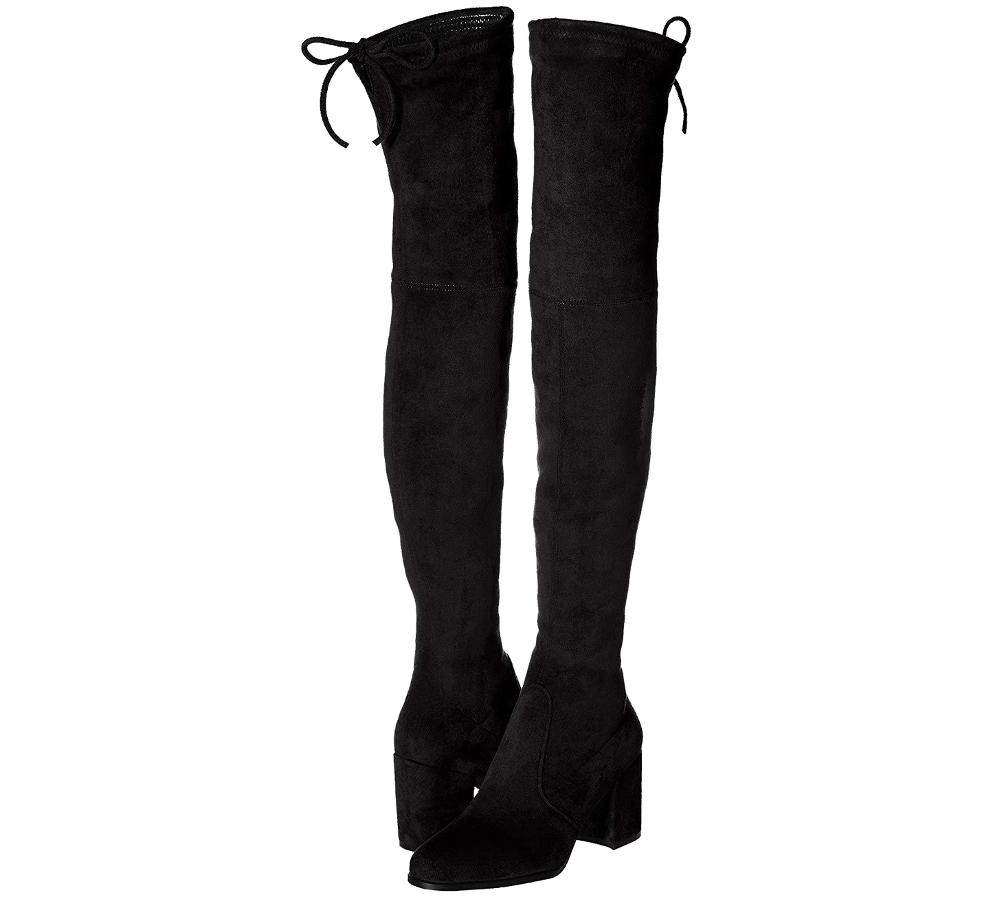 Paige Slim Fit Over The Knee Block Heel Boots - Kaitlyn Pan Shoes