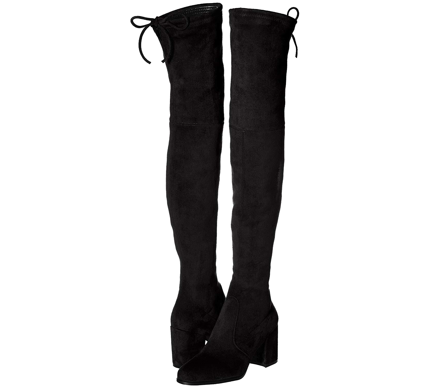 Paige Slim Fit Over The Knee Block Heel Boots - Kaitlyn Pan Shoes