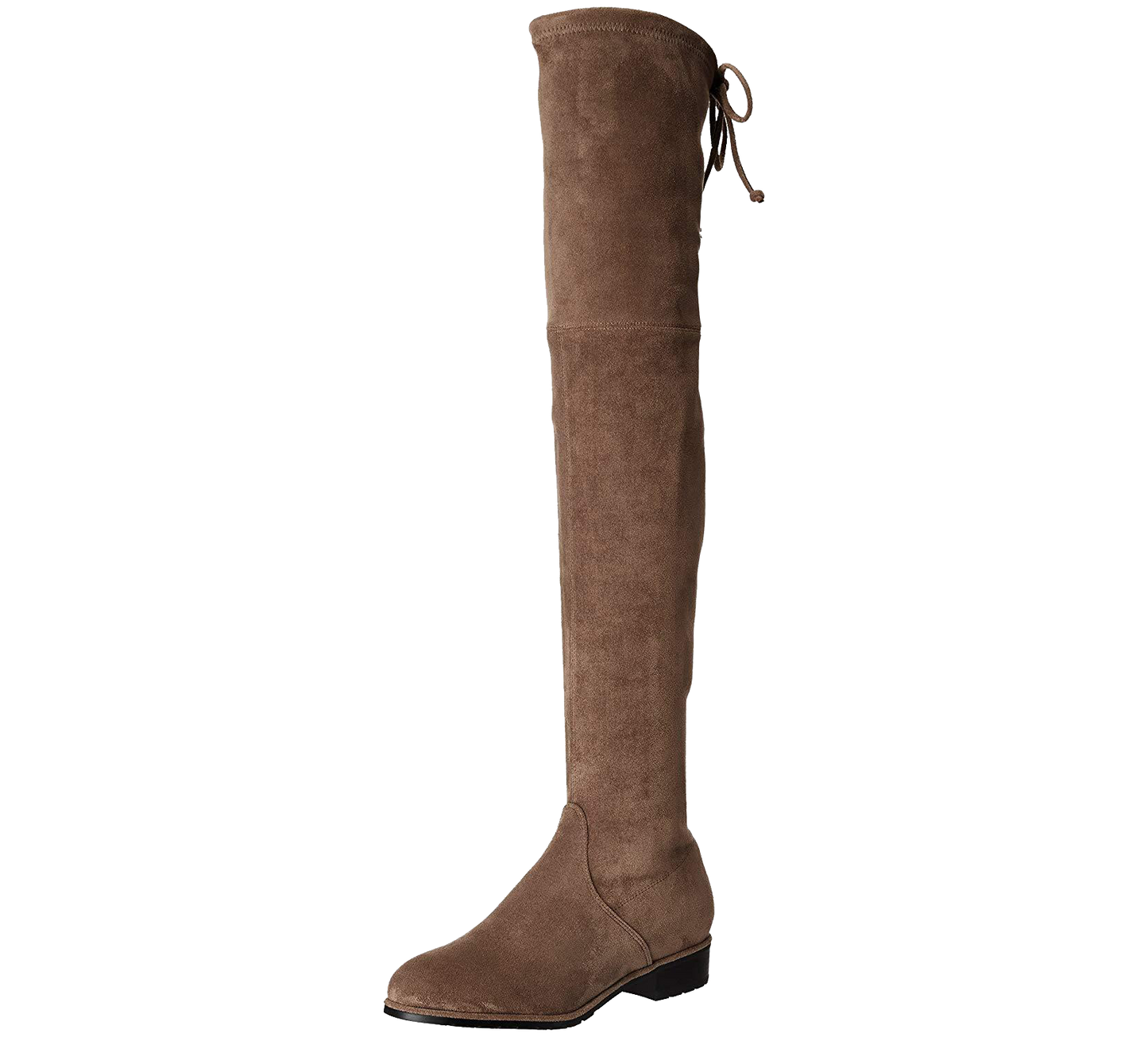 Paisley Slim Fit Over The Knee Flat Heel Boots - Kaitlyn Pan Shoes