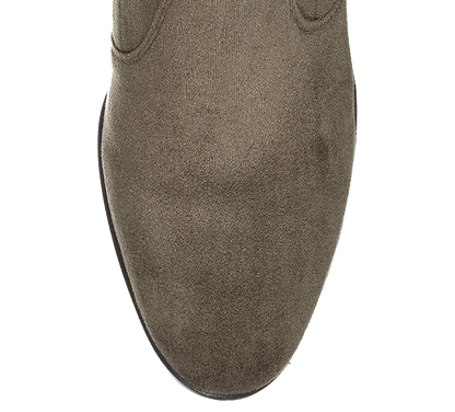 Pamela Slim Fit Over The Knee High Heel Boots - Kaitlyn Pan Shoes